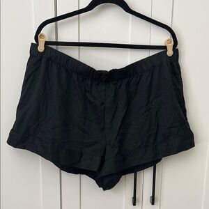Victoria's Secret Black Pajama Shorts